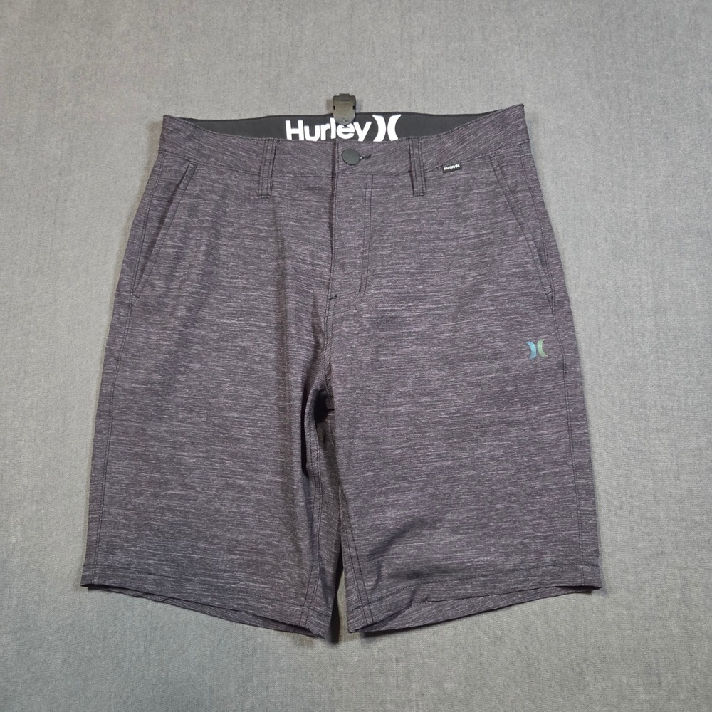 Hurley Hybrid Shorts Mens 30 Gray Heathered Stretch Boardshorts HSP22VMB-03967
